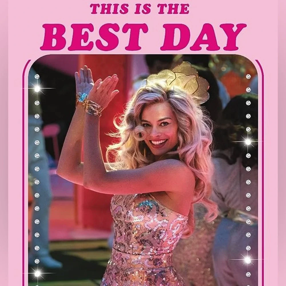 NEW Barbie The Movie Wall Poster Best Day Ever Mattel Margot Robbie Trends Decor - Picture 1 of 9